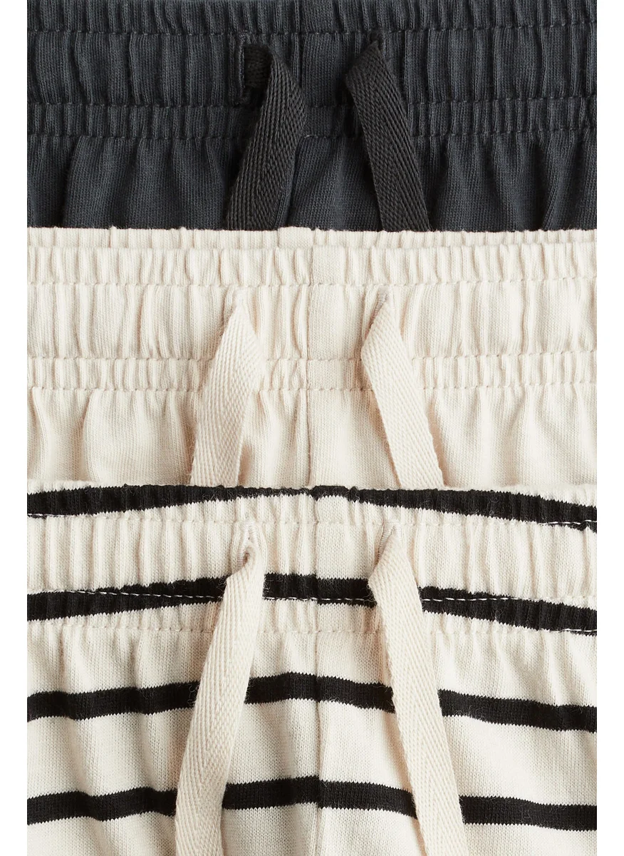 H&M 3-Pack Cotton Jersey Shorts