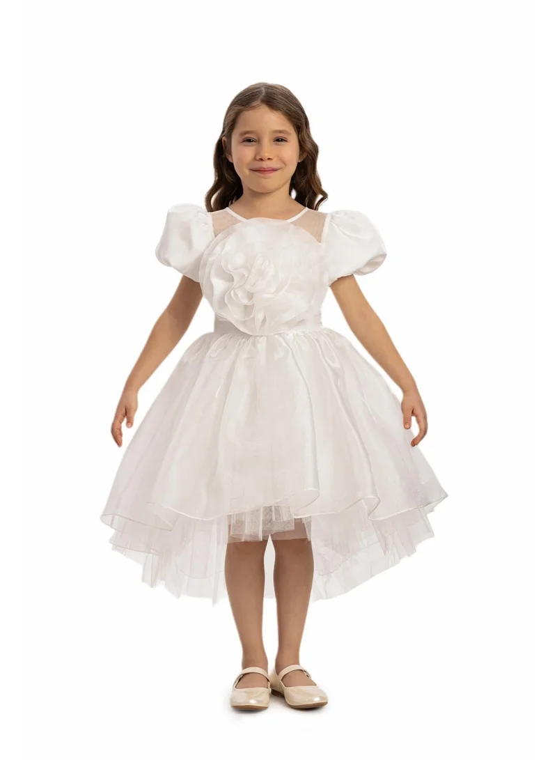 VIA BAMBINO Lovely Girls Dress White 35109