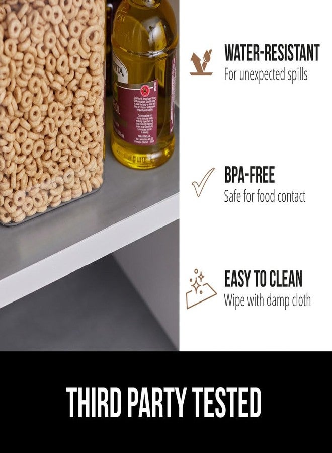 GORILLA GRIP Peel and Stick Paper, Removable Cover for Books, Shelves, Countertops, Drawers, Cabinets and Crafts, Easy Install Kitchen Decor, Shelf, Drawer, Cabinet Liners, 17.5 in x 20 FT Gray - Image 5