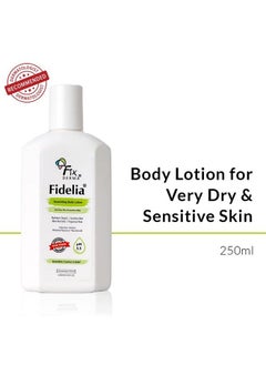 FIXDERMA Fidelia Nourishing Body Lotion ; Moisturizer For Face & Body ; Body Lotion For Winter ; Body Lotion For Women & Men ; Body Lotion For Sensitive & Very Dry Skin With Rice Brain Oil & Aloe Vera 250Ml  - Image 3