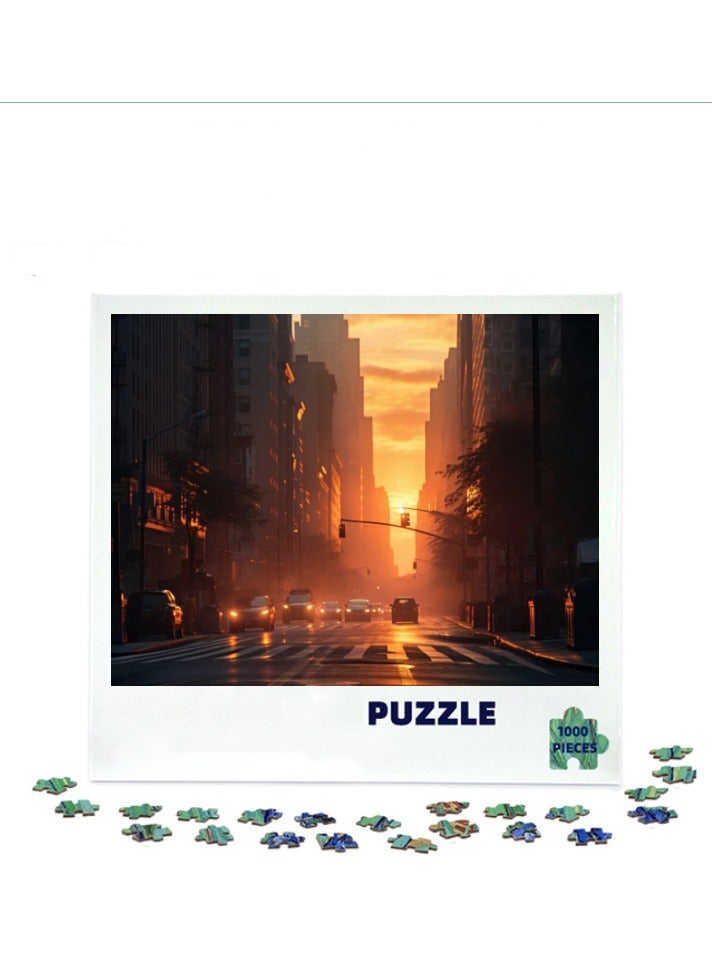 Anna 1000-Piece Colorful Landscape Puzzle for Adults - Image 1