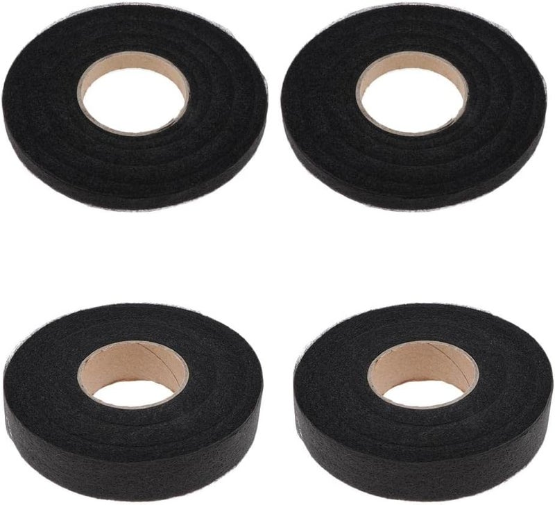 klarako 90 Yards Fusion Fabric Hem Adhesive Tape Craft Sewing Accessories  Black, 1cm - Image 3