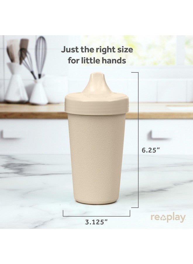 Re-Play Sippy Cups for Toddlers - 10 Oz. Reusable Spill Proof Cups for Kids, Dishwasher/Microwave Safe - Made in USA - Set of 3-3.13" x 6.25" - Beach Baby - Image 4