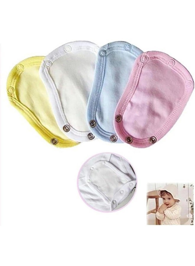 GANPUB 5 Pcs Baby Jumpsuit Diaper Infant Romper Length Extender Bodysuit Snap Button Extended Diaper for Triangle Crotch Clothing - Image 4