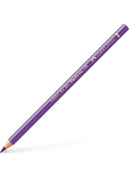 FABER-CASTELL - Polychromos Dry Color Pencil 138 Violet - Image 1