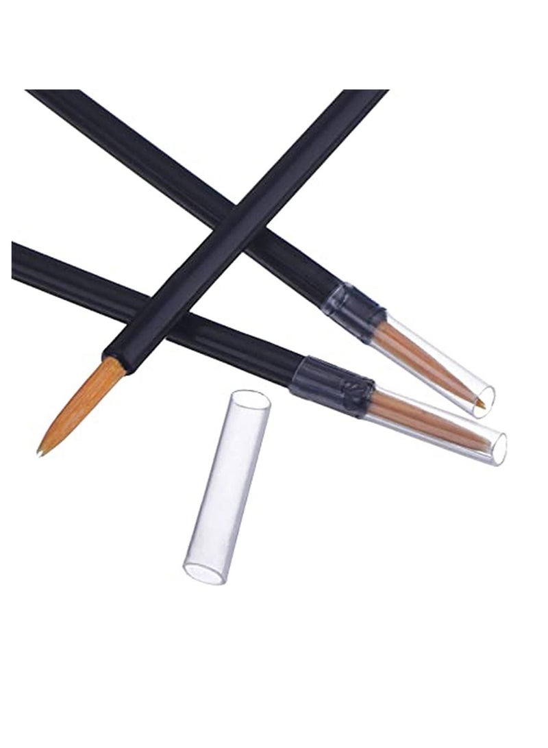 Captaintech Makeup Brush, 100 Pack Disposable Eyeliner Brush Applicator Cosmetic Eye Wands Makeup Tool Makeup Eye Liner Tools Wands Applicator - Image 2