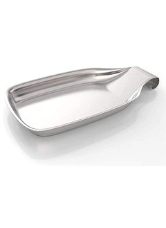 KASTWAVE Spoon Rest for Stove Top, Large Stainless Steel Spoon Rest Heavy Duty Holder for Kitchen, Spatula Ladle, Brush and Other Cooking Utensils  - Image 1