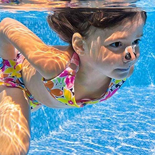 DNHCLL 5PCS Soft Silicone Swimming Nose Clip Surfing Nose Plug Waterproof Nose Protector for Swimming and Training for Adults Kids (5 Colors) - Image 5