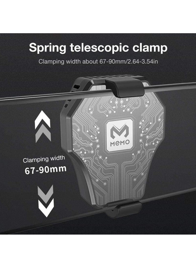 ميمو MEMO DL01 متعددة الوظائف مروحة تبريد الهاتف الذكي المبرد مقبض اللعبة حامل الهاتف مبرد الهاتف الخليوي مع وسادة التبريد لـ PUBG - Image 2