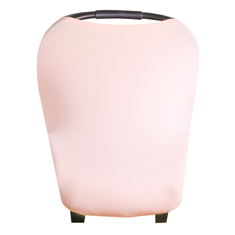 Copper Pearl Copper Pearl MultiUse Cover Car Seat Covers Nursing Cover and Stroller Cover for Sun Stretchy Fabric AllSeason Use Stylish Designs Easy Access for Moms Blush