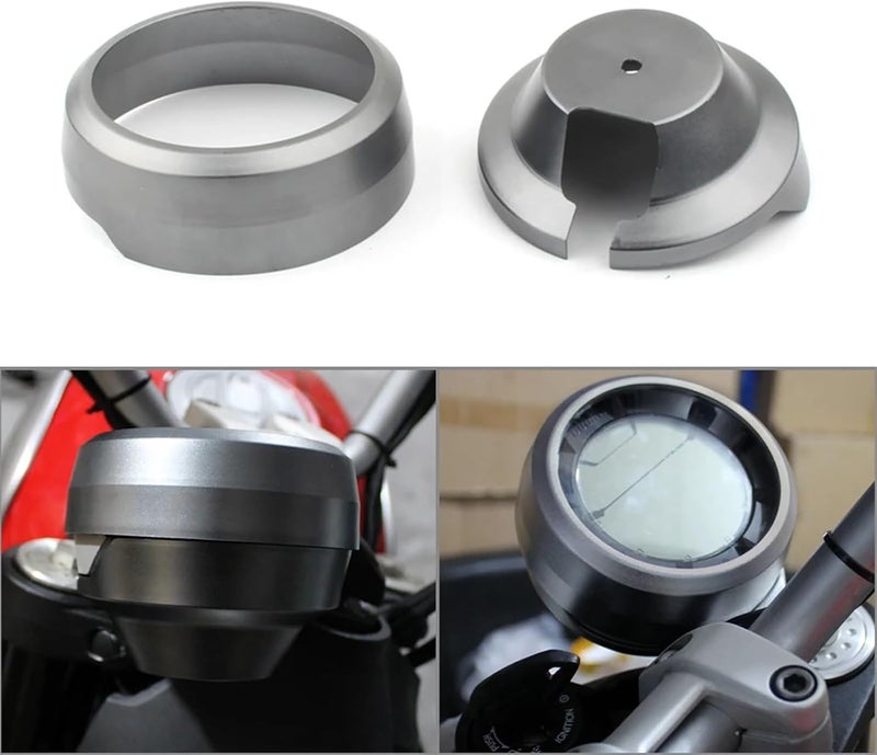Wivplex CNC Aluminum Motorcycle Speedometer Trim Ring - Image 1