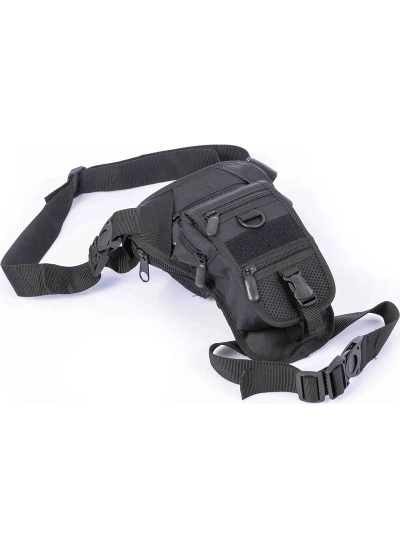 Ebakbak Motorcycle Waist Leg Bag Impertex Fabric Belt and Velcro Multifunctional Pocket Motor Bag Je  - Image 2