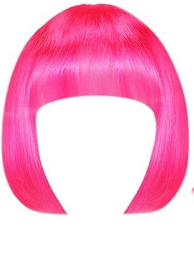 Wig Fuchsia Short 