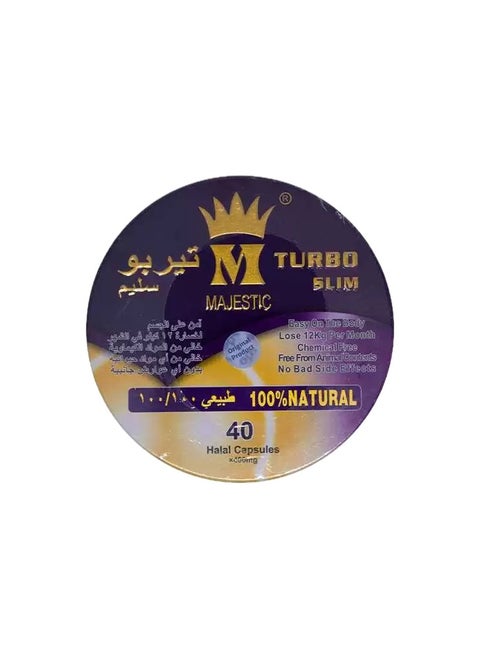 Turbo Slim for weight loss 40 Capsules