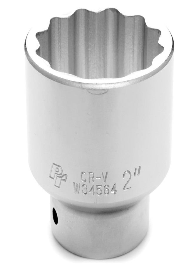بيرفورمانس تول أداة الأداء W34564، مقبس قياسي SAE ذو 12 نقطة، مقاس 2 بوصة، محرك 3/4 بوصة - Image 3