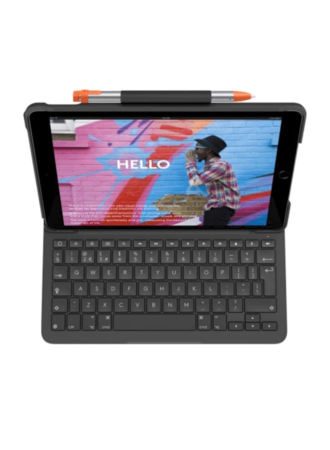 Logitech Slim Folio For iPad Graphite - Image 2
