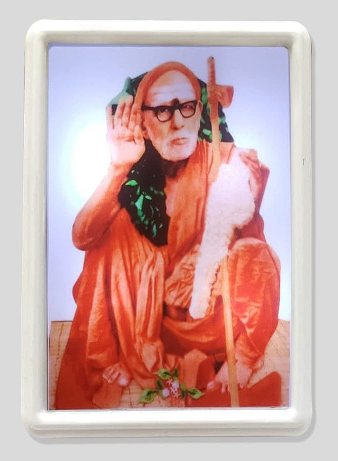 Vils Kanchi Sri Sankaracharya Maha Periyava Divine Holy Blessing Glow Light Lamp with Plug (Small Size) (Mahaperiyava 2) - Image 2