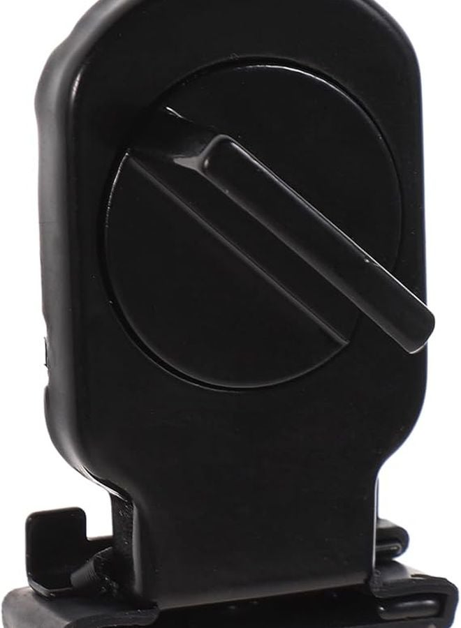 Tehaux Black Sliding Door Lock Adjustable Window Security Lock Easy Installation No Drilling - Image 1