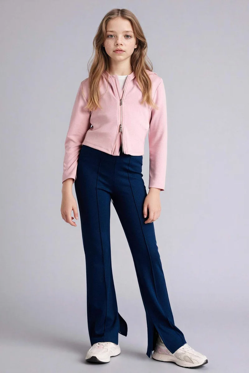 ديفاكتو Girl Flare Fit Trousers