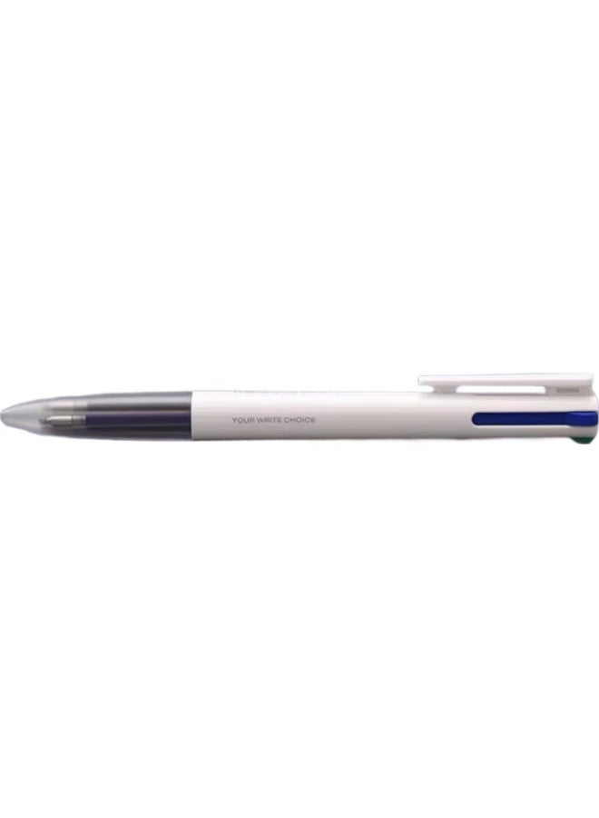 Kaco Multifunctional Retractable Four-In Pen, Black Red Blue Green Ink Refill 0.5Mm Gel Pen/Pouch, Premium Gel Pen K1041 - Image 2