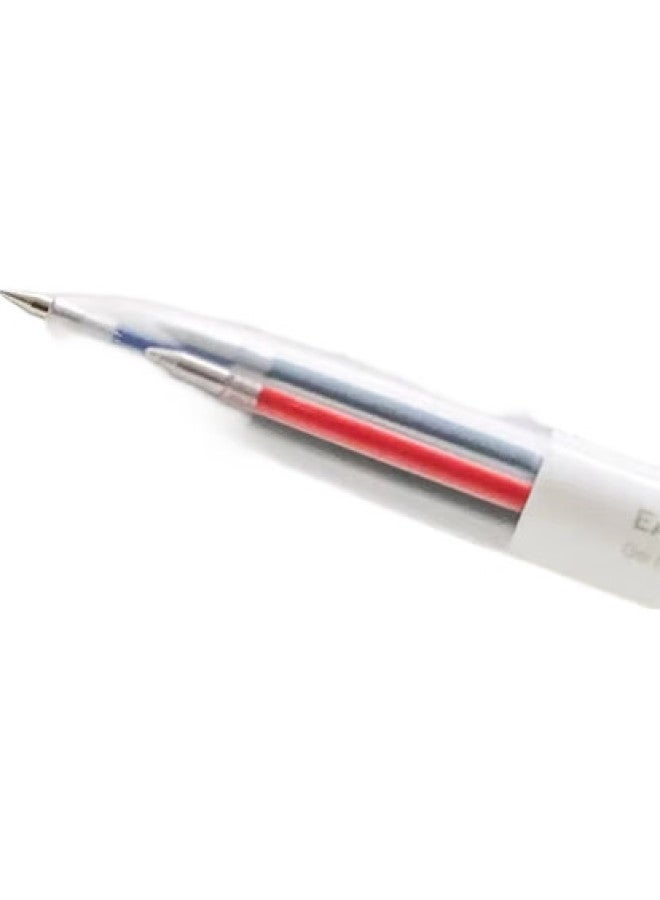Kaco Multifunctional Retractable Four-In Pen, Black Red Blue Green Ink Refill 0.5Mm Gel Pen/Pouch, Premium Gel Pen K1041 - Image 1