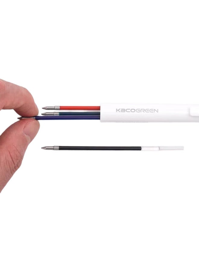Kaco Multifunctional Retractable Four-In Pen, Black Red Blue Green Ink Refill 0.5Mm Gel Pen/Pouch, Premium Gel Pen K1041 - Image 3