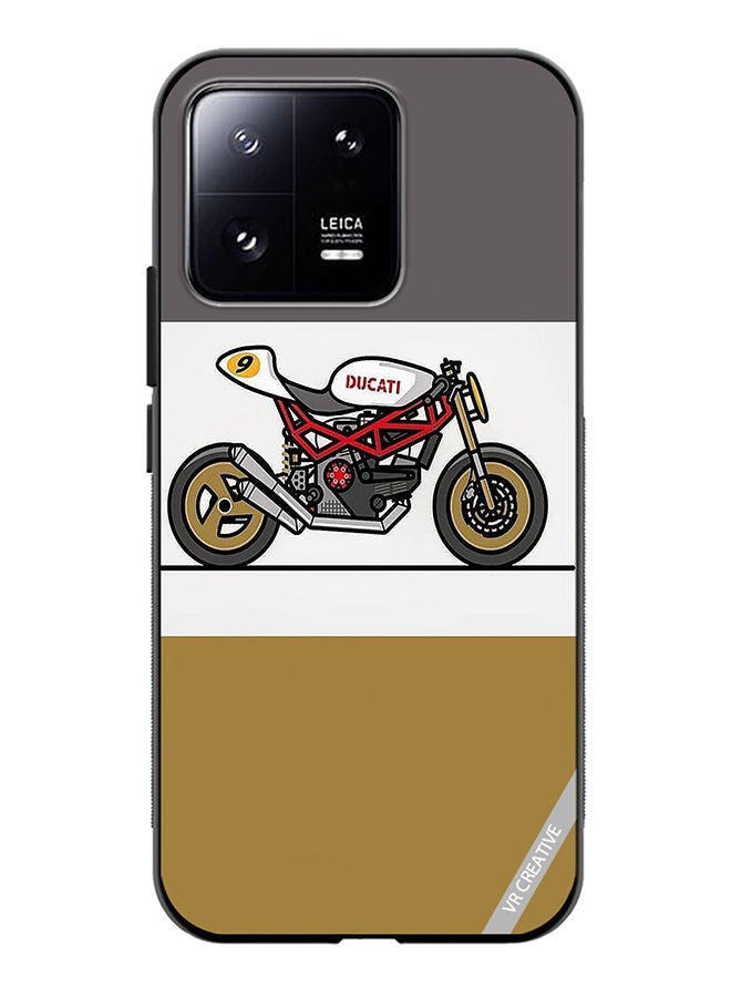 VR CREATIVE Protective Case Cover For Xiaomi 13 Ducati Design Multicolour - Image 1