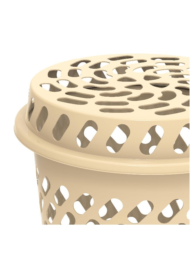 Cosmoplast 65L Round Tall Laundry Bin  - Image 2