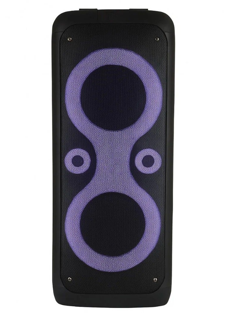 زيرو مكبر صوت محمول متعدد الوظائف ZR-882 40 واط، صوت قوي مع مضخم صوت مدمج، بلوتوث وجهاز تحكم عن بعد، يدعم USB وTF وبطاقة ذاكرة وAUX، مع ميكروفون وإضاءة RGB، تصميم قوي ومتوافق مع جميع الأجهزة - Image 1