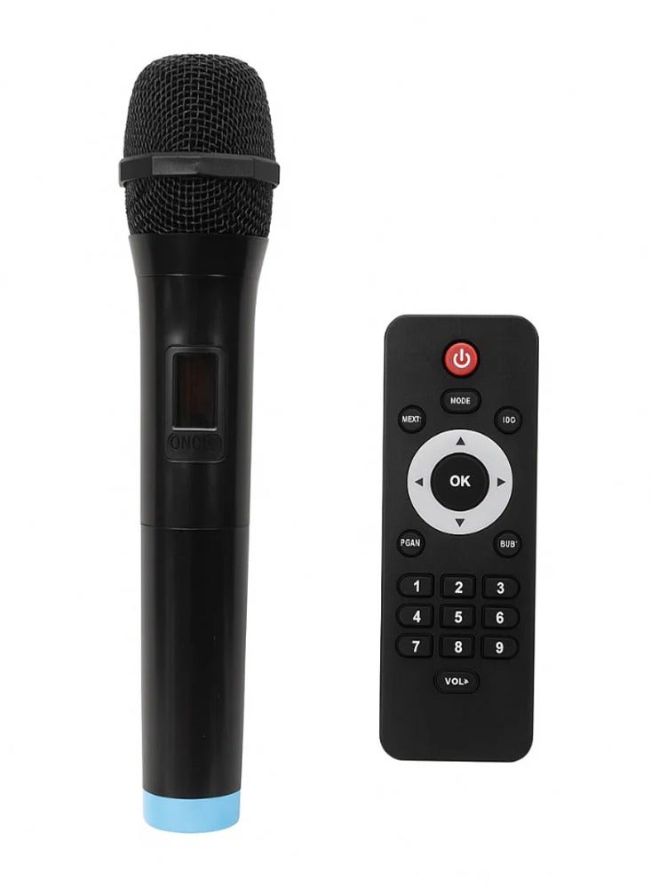 زيرو مكبر صوت محمول متعدد الوظائف ZR-882 40 واط، صوت قوي مع مضخم صوت مدمج، بلوتوث وجهاز تحكم عن بعد، يدعم USB وTF وبطاقة ذاكرة وAUX، مع ميكروفون وإضاءة RGB، تصميم قوي ومتوافق مع جميع الأجهزة - Image 3