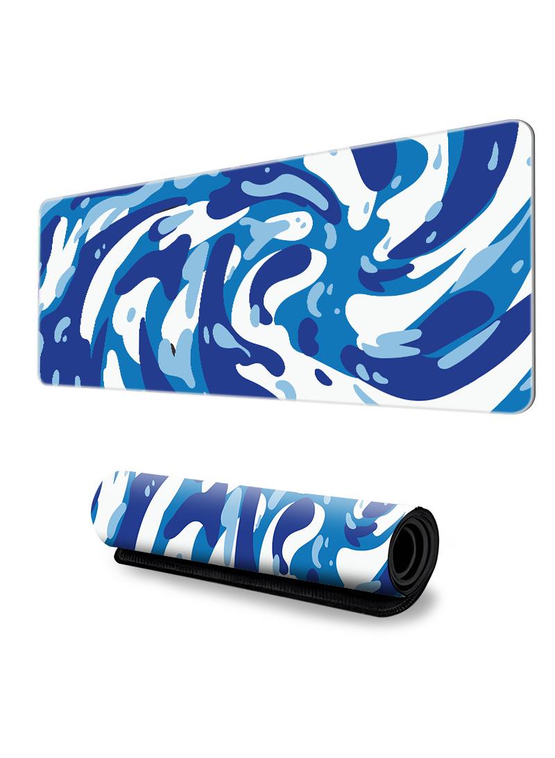 Large Gaming Mouse Pad,Anti-Skid Mousepad Large Keyboard Mouse Pad Desk Mat with Stitched Edges