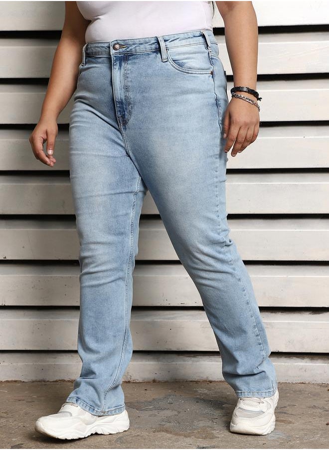 Plus Size Slim Fit High Rise Faded Jeans - pzsku/ZA4A9936B967E4B57B689Z/45/_/1731658653/9477c08e-72ae-4720-bdcb-2749fb7461b0