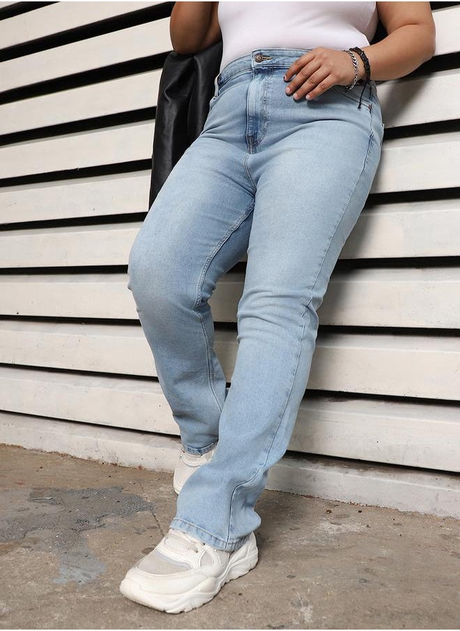 Plus Size Slim Fit High Rise Faded Jeans - pzsku/ZA4A9936B967E4B57B689Z/45/_/1731658669/ab4cb172-44eb-45cc-bb0b-fcabce112884