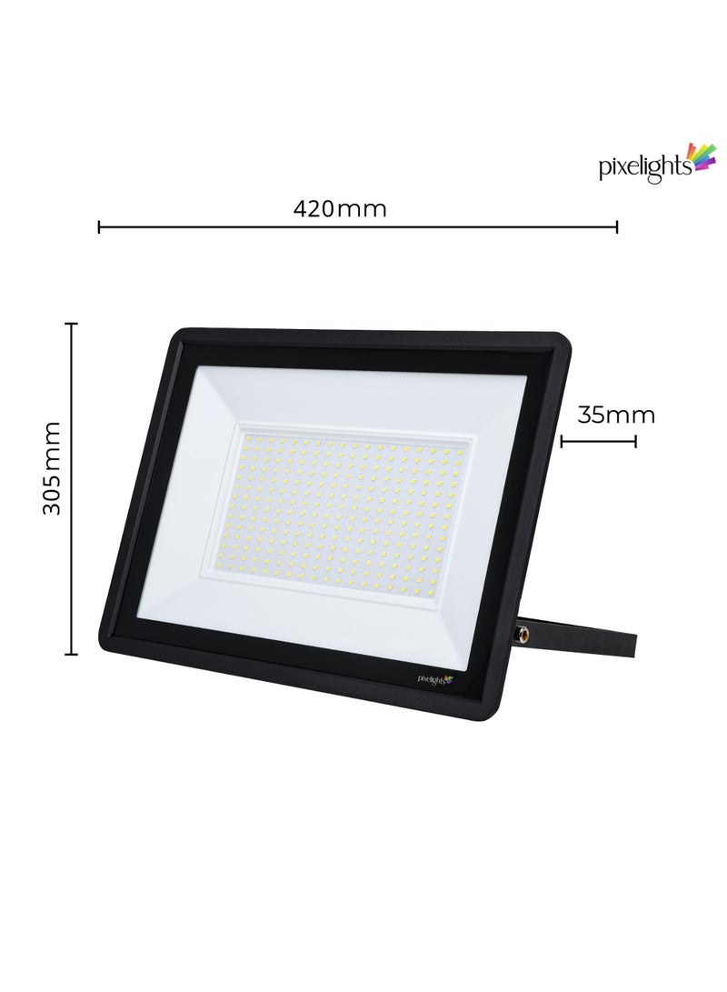 Pixelights 300W LED Flood Light, White -6000K, IP65, 25000Hr Life, 2years Warranty, suitable for Garden, Playground, Garage, Factories, Parking Lot, Park, Playground etc. Part#PIXEL62300WHI - Image 3
