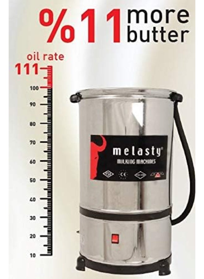 Melasty Butter Churning Machine, 20 Liter Capacity, Stainless Steel, Made in Turkey - Image 2