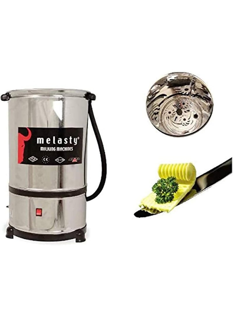 Melasty Butter Churning Machine, 20 Liter Capacity, Stainless Steel, Made in Turkey - Image 1