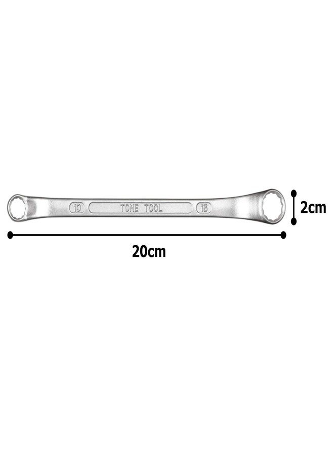 تون مفتاح ميكانيكي TONE ذو إزاحة طويلة (45 درجة × 10 درجات) M44-1013 مقاس 10 × 13 مم - Image 3