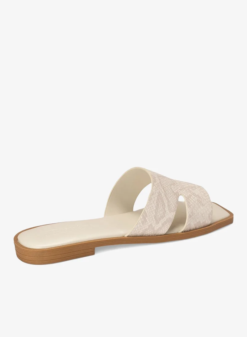 Bata  Minimal Slide Sandals for Women | Best Price UAE