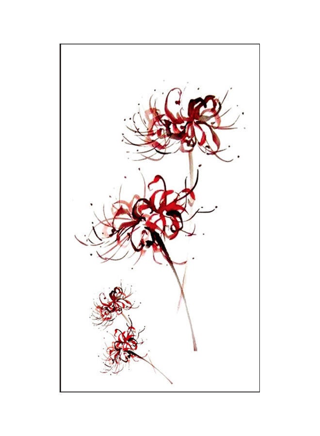 نيبمينينت ملصق تاتو مؤقت عصري مقاوم للماء بني - Image 1