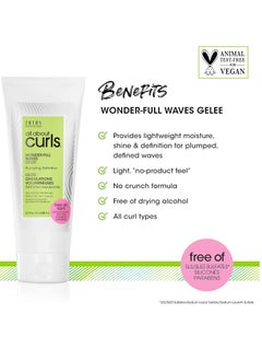 ALL ABOUT CURLS ALL ABOUT CURLS Wonder-Full Waves Gelee | Plumping Definition | Define, Moisturize, De-Frizz | All Curly Hair Types  - Image 2