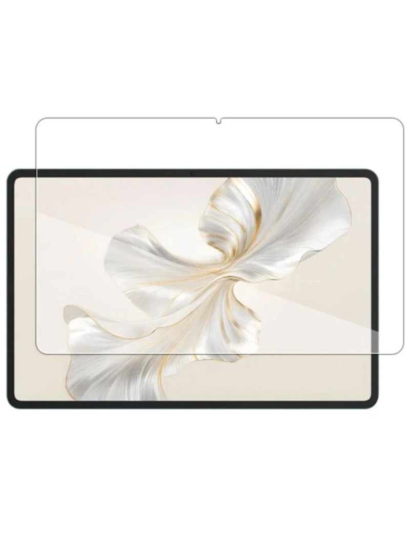 عبوة من قطعتين من واقي الشاشة الزجاجي المقوى فائق الوضوح 9H لجهاز Honor Pad 10 مقاس 12.1 بوصة - شفاف - Image 5