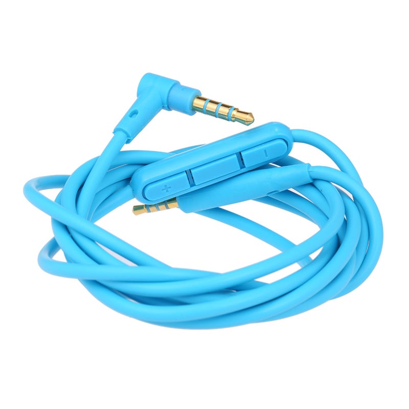 Line-control Audio Cable For BOSE QC25 Headphones With Mic Volume Control Cord Line V5183BL_P Blue - Image 4