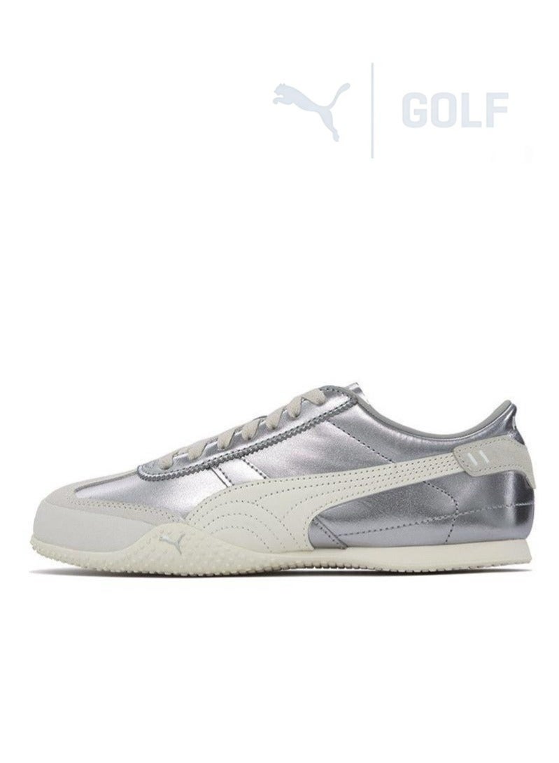 Puma SGB PUMA Bella UT Casual Shoes Silver/White For Men/Women/Students - Image 1