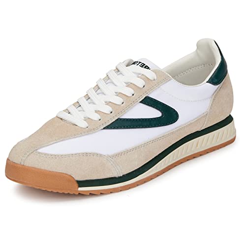 TRETORN Women's Rawlins Fashion Sneakers White/Green - Image 1