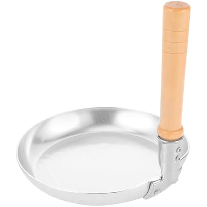 KASTWAVE Small Nonstick Frying Pan Stainless Steel Japanese Tamagoyaki Roll Omelette Pan Mini Egg Skillet For Oyakodon Family Cooking Compact Breakfast Pan For Stove  Induction17Cm - Image 2