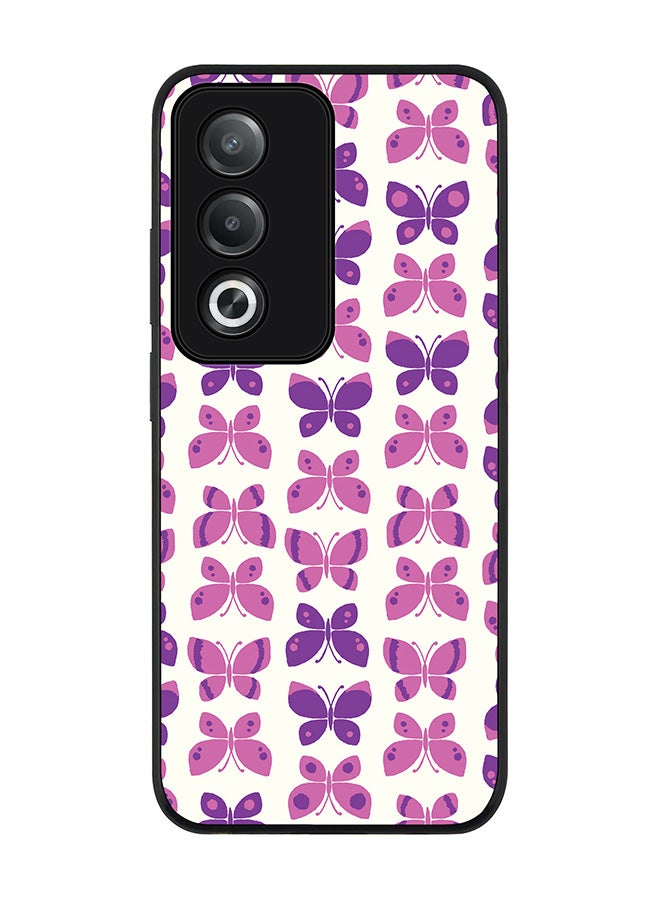 Stylizedd For Oppo A3 Pro / A80 Case,Slim fit Camera Protection, Shockproof Thin Phone cover - Sweet Butterfly - Image 1