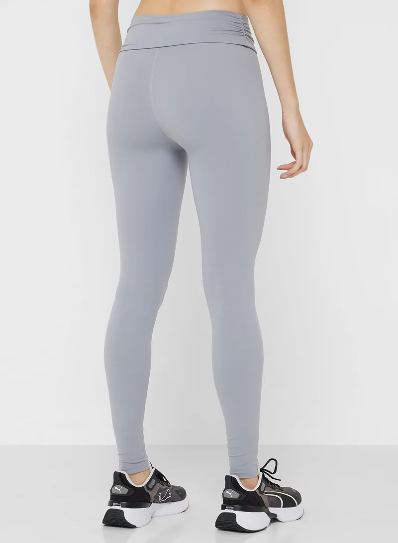 FRWD Ruched Waist Seamless Leggings