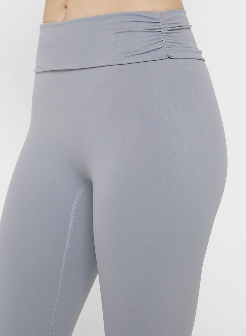 FRWD Ruched Waist Seamless Leggings - Image 4