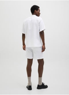 JACK & JONES Textured Regular Fit Resorts Collar Shirt  - Image 3