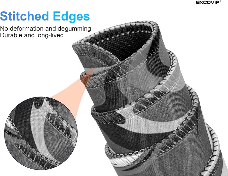 excovip Large Gaming Mouse Pad,Anti-Skid Mousepad Large Keyboard Mouse Pad Desk Mat With Stitched Edges (700X300Mm, Grey&Black) 0072 - Image 4